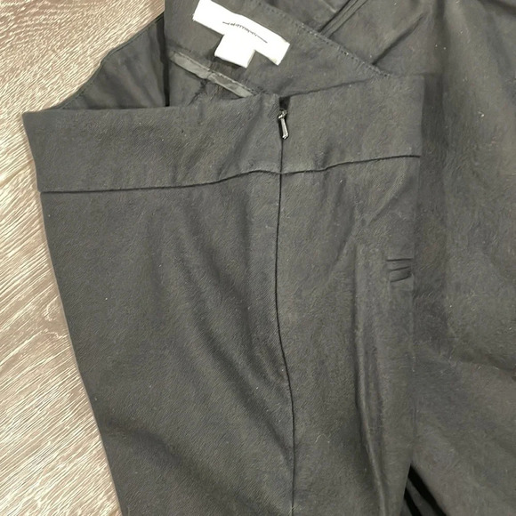 Chico’s Flat Front Black Stretch Trouser Pants US XL/16 Chico’s 3 - Picture 14 of 14